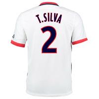 2015-16 PSG Nike Away Kit (T.Silva 2)