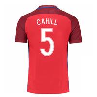 2016-17 England Away Shirt (Cahill 5) - Kids