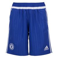 2015-2016 Chelsea Adidas Woven Shorts (Blue)