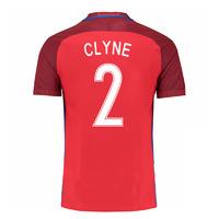 2016-17 England Away Shirt (Clyne 2) - Kids