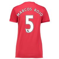 2016 17 man united womans home shirt marcos rojo 5