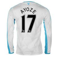 2015-16 Newcastle Away Long Sleeve Shirt (Ayoze 17)