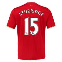 2015 16 liverpool home shirt sturridge 15 kids