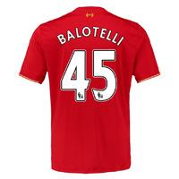 2015-16 Liverpool Home Shirt (Balotelli 45)