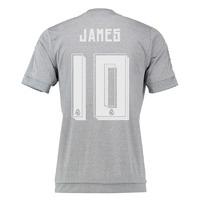 2015-16 Real Madrid Away Shirt (James 10) - Kids