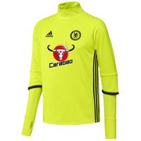 2016 2017 chelsea adidas training top yellow