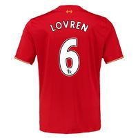 2015 16 liverpool home shirt lovren 6