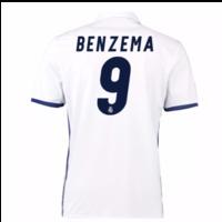 2016-17 Real Madrid Home Shirt (Benzema 9) - Kids