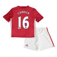 2016 17 man united home mini kit carrick 16