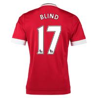 2015 16 man united home shirt blind 17 kids