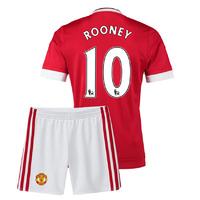 2015 16 man utd home mini kit rooney 10