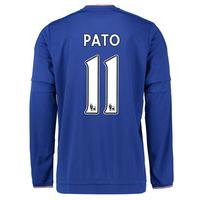 2015-2016 Chelsea Home Long Sleeve Shirt (Pato 11)