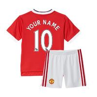 2015-16 Man Utd Home Mini Kit (Your Name)