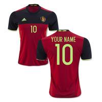 2016 2017 belgium home shirt your name