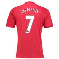 2016 17 manchester united home shirt memphis 7 kids