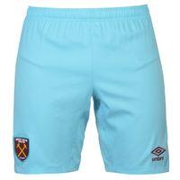 2016-2017 West Ham Away Football Shorts (Blue)