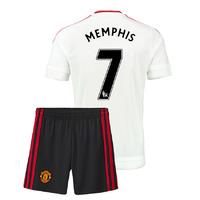 2015-16 Man Utd Away Mini Kit (Memphis 7)