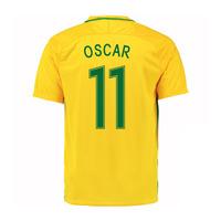 2016 17 brazil home shirt oscar 11