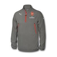 2016 2017 arsenal puma training fleece grey