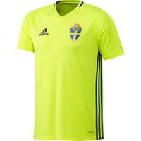 2016 2017 sweden adidas training jersey yellow