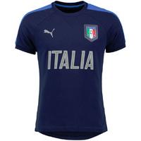 2016-2017 Italy Puma Casual Performance Shirt (Navy)
