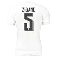 2015 16 real madrid home shirt zidane 5 kids