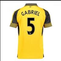 2016-17 Arsenal Away Shirt (Gabriel 5)