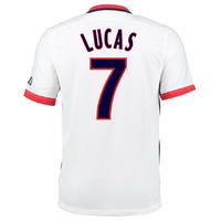 2015-16 PSG Nike Away Kit (Lucas 7)