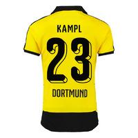 2015 16 borussia dortmund home shirt kampl 23 kids