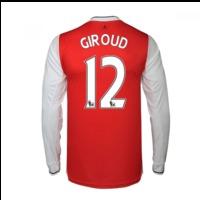 2016-17 Arsenal Long Sleeve Home Shirt (Giroud 12)