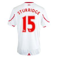 2015-16 Liverpool Away Shirt (Sturridge 15) - Kids