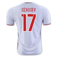 2016 2017 russia away shirt dzagoev 17