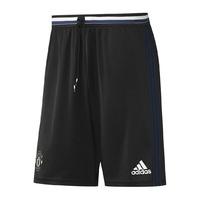 2016-2017 Man Utd Adidas Training Shorts (Black)