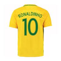 2016 17 brazil home shirt ronaldinho 10