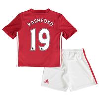 2016-17 Man United Home Mini Kit (Rashford 19)