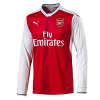 2016 2017 arsenal puma home long sleeve shirt