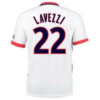 2015-16 PSG Nike Away Kit (Lavezzi 22)