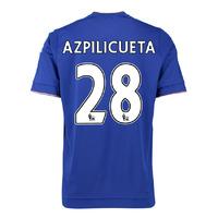 2015-16 Chelsea Home Shirt (Azpiliueta 28)