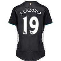2015-2016 Arsenal Third Cup Shirt (S.Cazorla 19)