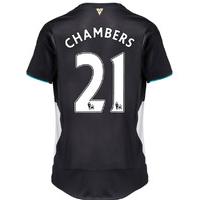 2015 2016 arsenal third cup shirt chambers 21