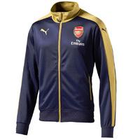 2015-2016 Arsenal Puma Stadium Jacket (Navy)