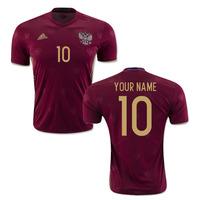 2016 2017 russia home shirt your name