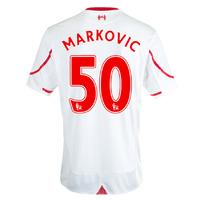 2015-16 Liverpool Away Shirt (Markovic 50) - Kids