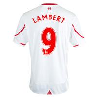 2015 16 liverpool away shirt lambert 9 kids