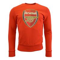 2015 2016 arsenal puma fan sweat top red kids