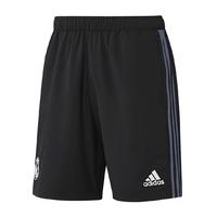 2016-2017 Real Madrid Adidas Woven Shorts (Black)