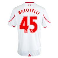 2015-16 Liverpool Away Shirt (Balotelli 45) - Kids