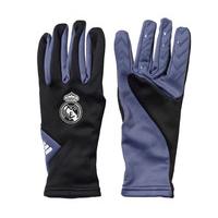 2016-2017 Real Madrid Adidas Fieldplayer Gloves (Black)