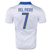 2015-16 Italy Away Shirt (Del Piero 7)