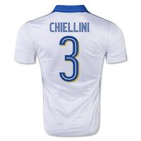 2015-16 Italy Away Shirt (Chiellini 3)